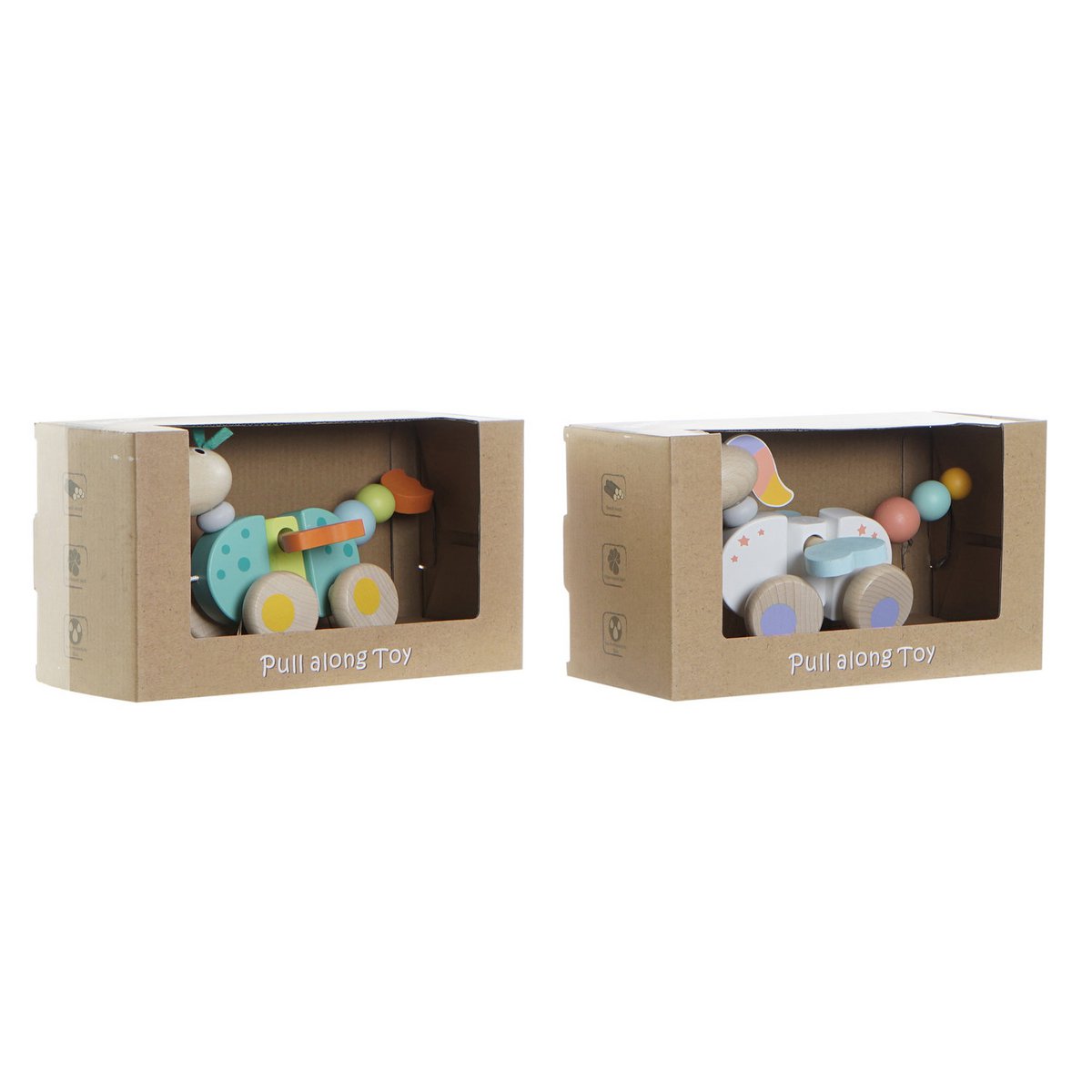 WOODEN TOY 22X13X12,5 2 ASSORTMENTS. JE192083