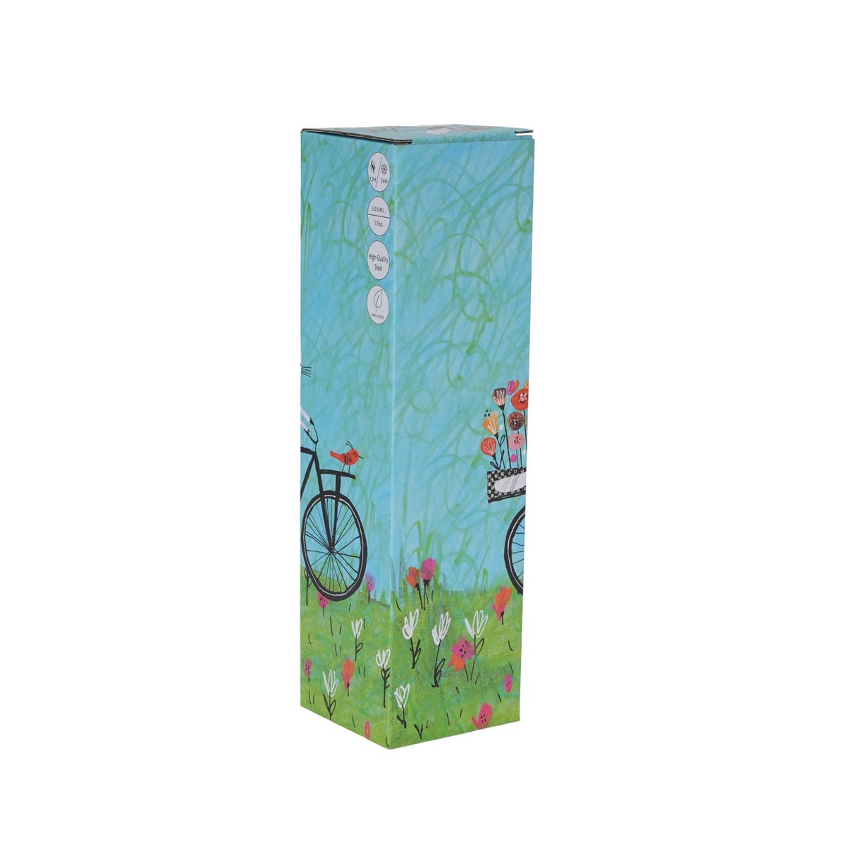 DUO CATS Thermal Bottle 500ml, BICYCLE, giftbox
