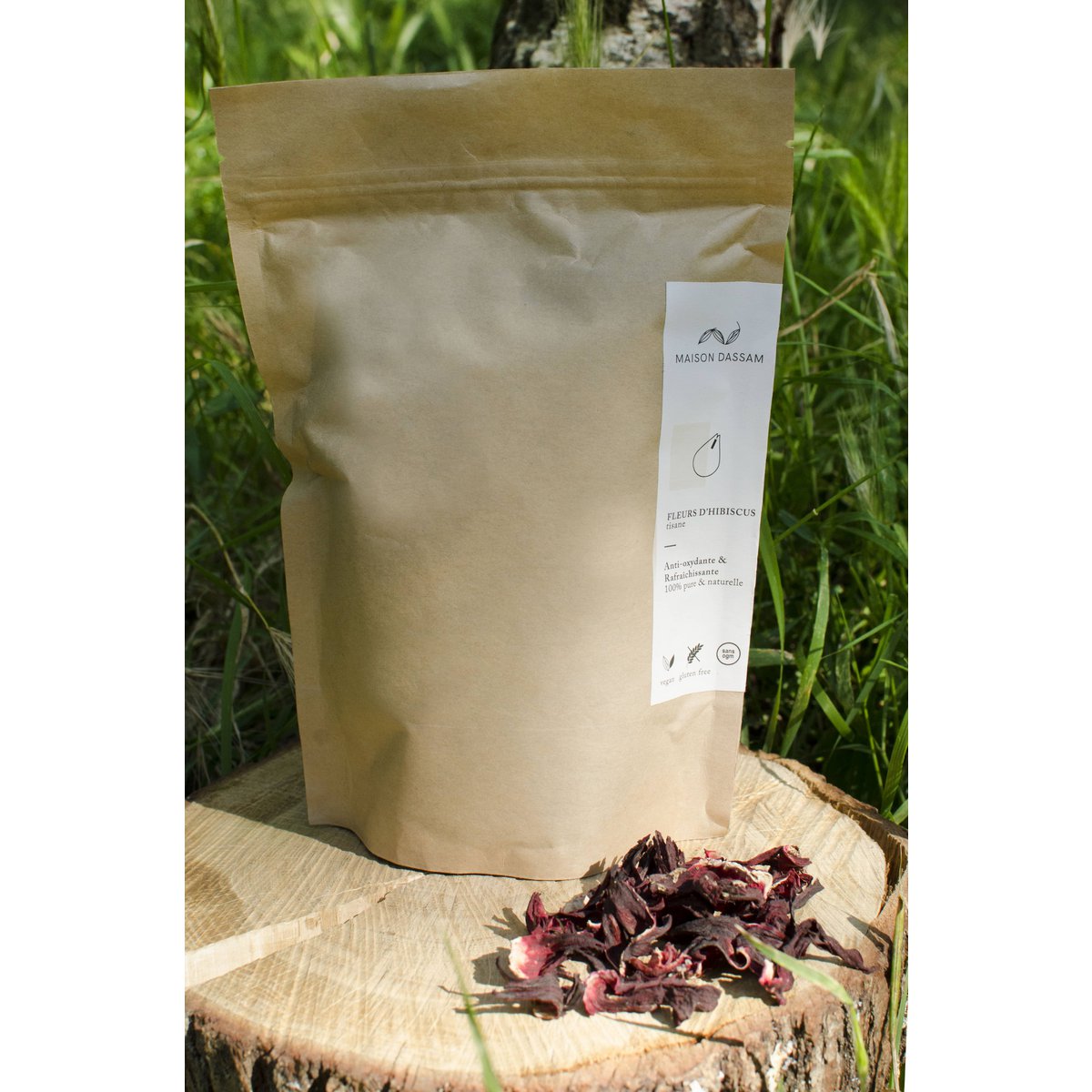 Herbata ziołowa – suszone kwiaty hibiskusa