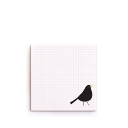 Notizblock “Amsel”