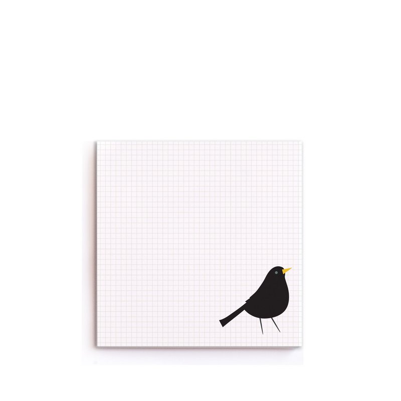 Notizblock “Amsel”