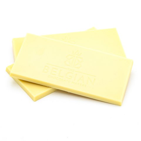 Handmade chocolate bar (white 35%) 100 Grs