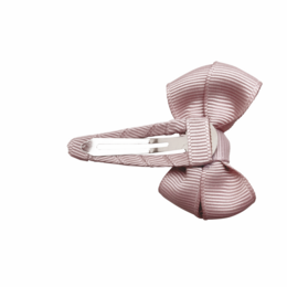 Estelle hair bow with vanilla hair clip