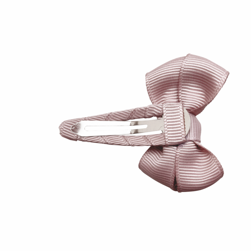 Estelle hair bow with vanilla hair clip
