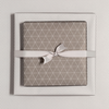 Brown wrapping paper triangles - double -sided wrapping paper for men, sustainable wrapping paper noble