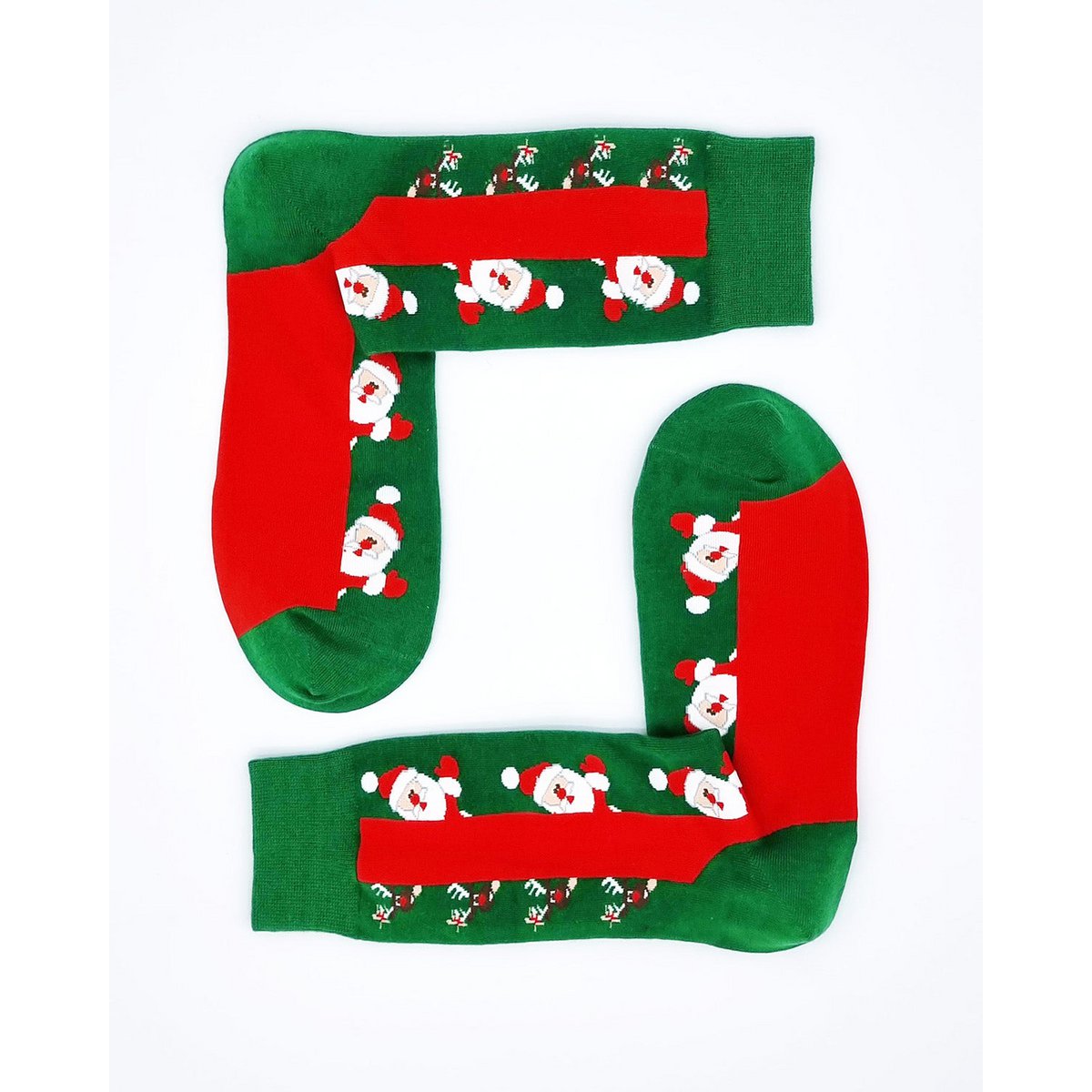 Socks - Rudolph and Santa