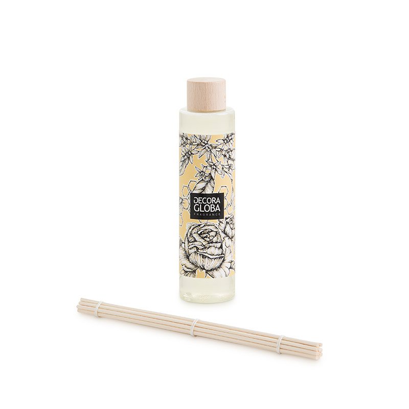Refill for Mikado diffuser | Floral and citrus fragrance |  Sombras de Azahar | 250ml/8.45 fl.oz