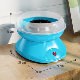 Máquina de algodón de azúcar para el hogar Máquina de algodón de azúcar Máquina de algodón de azúcar con palos y cuchara medidora Altura 18 cm 550 W para festivales infantiles, cumpleaños, fiestas rosa