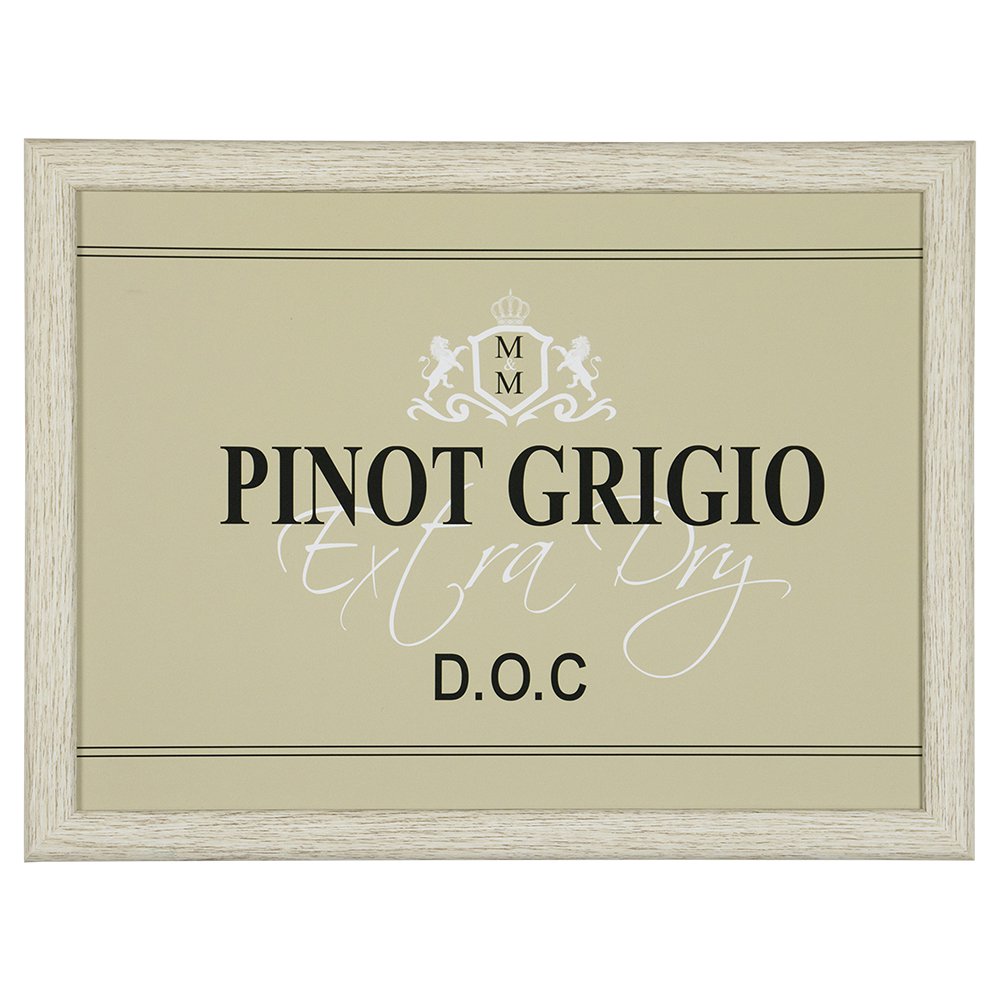 Lap cushion wine pinot grigio beige 43cm