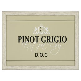 Schoßkissen Wein Pinot Grigio Beige 43cm