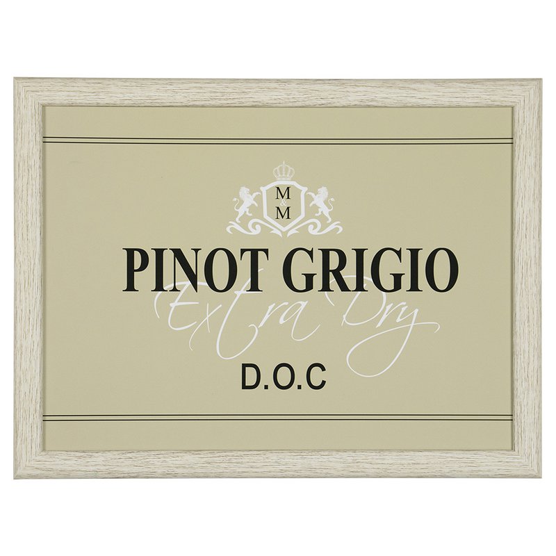 Schoßkissen Wein Pinot Grigio Beige 43cm