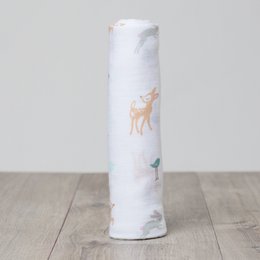 Lulujo swaddle 120x120 - Little Fawn