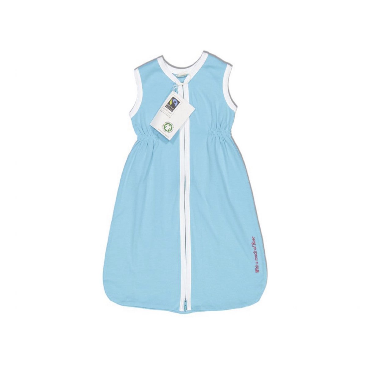 Sleeping bag Turquoise - white