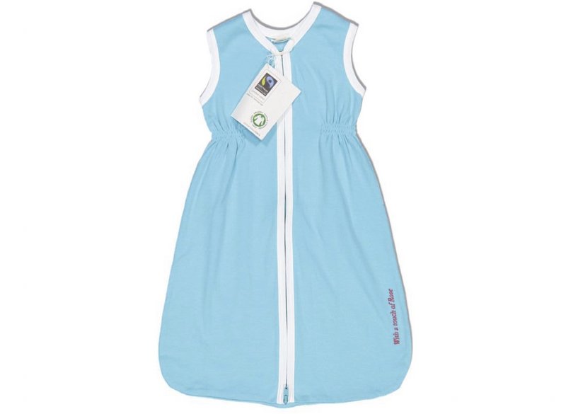 Sleeping bag Turquoise - white