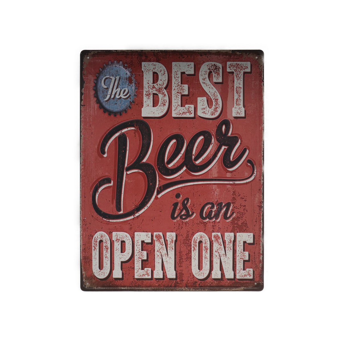 Best Beer Retro Wandbord 40x30