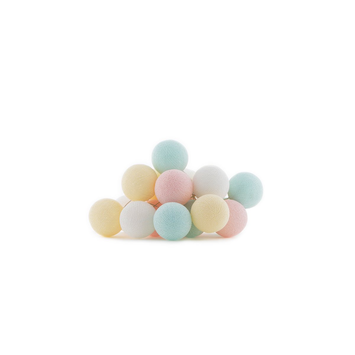 Indendørs almindelig String Light - Pastel
