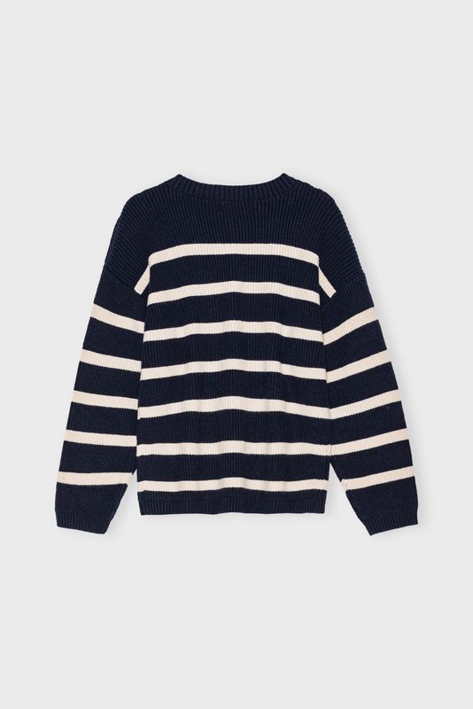 shade knit stripe