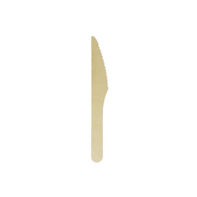 Navaja Madera Canguro 165mm pack 200 piezas biodegradables