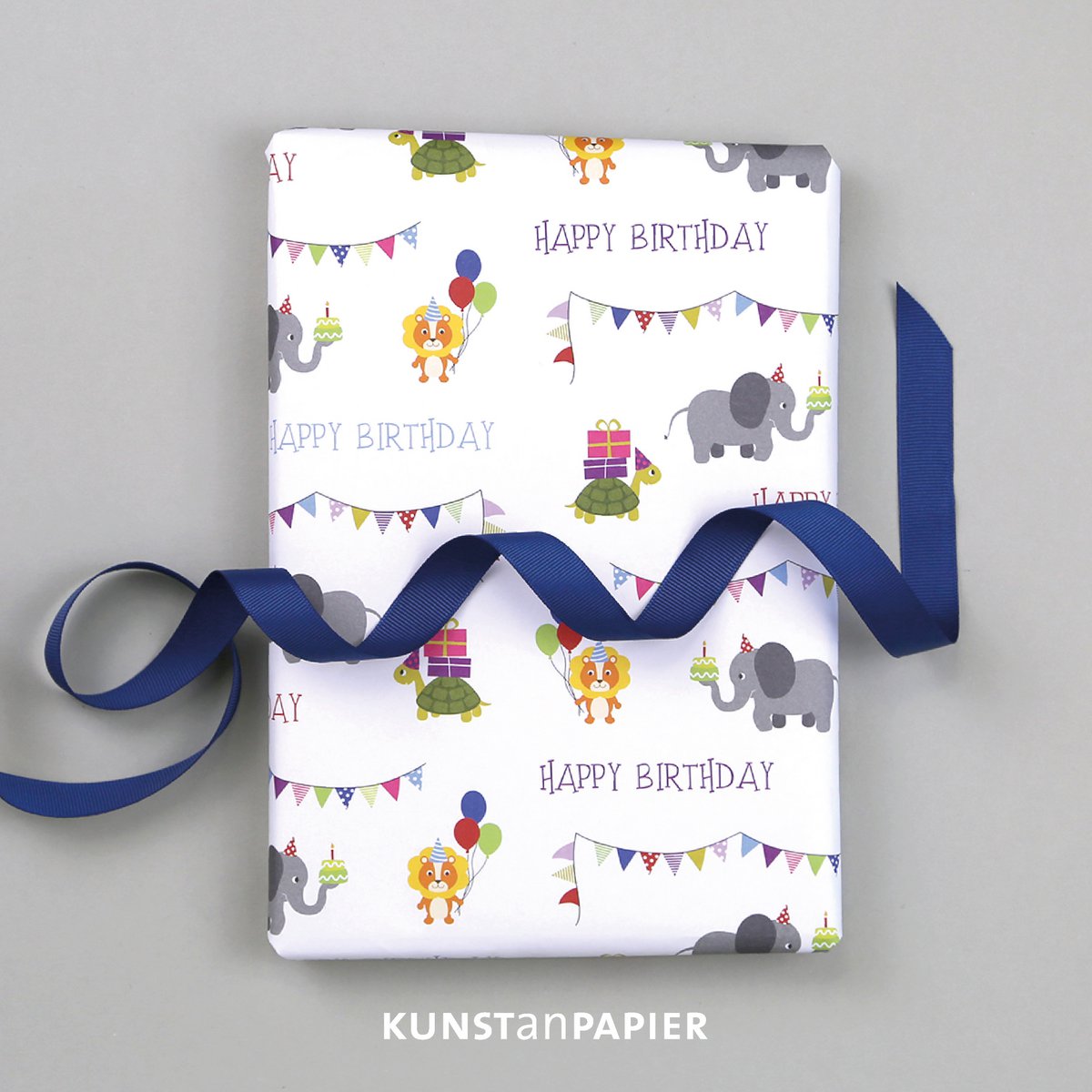 Geschenkpapier Tiere Max