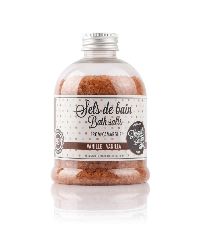 Camargue bath salts. Vanilla fragrance. 350g