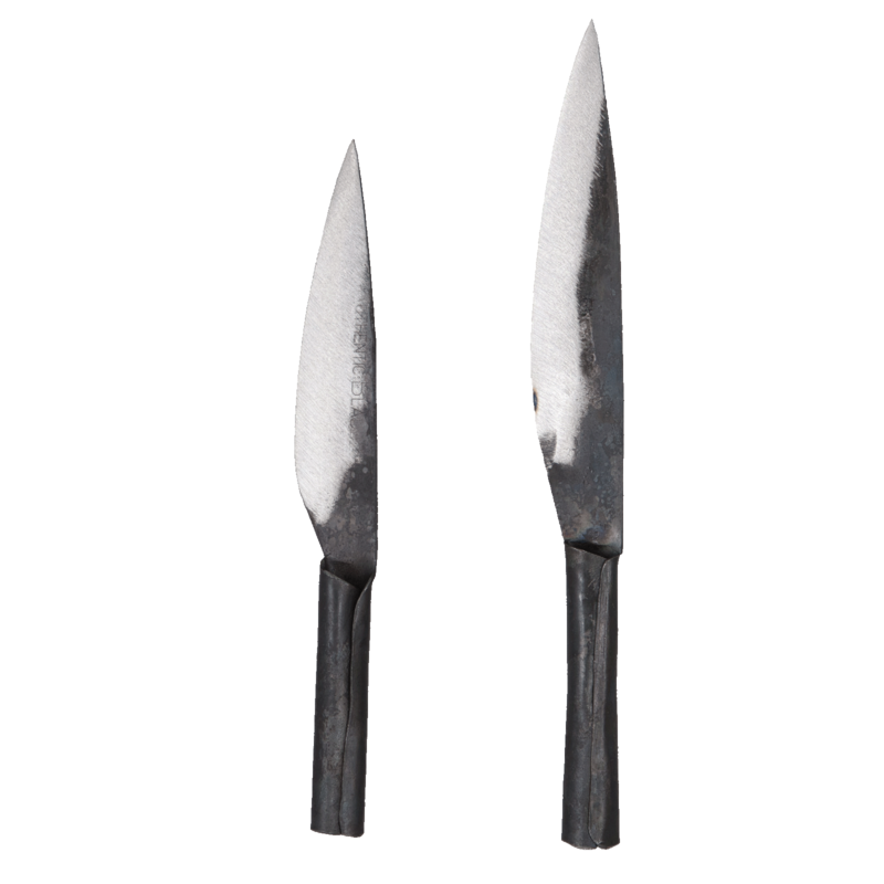 AUTHENTIC BLADES KHAU, cuchillo de cocina asiático, longitud de hoja 10-13cm