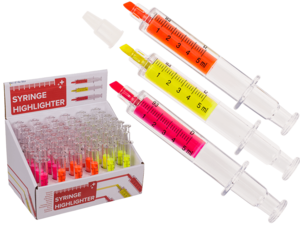 Highlighter, Syringe,