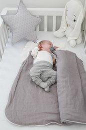 lniany śpiworek dziecięcy, śpiworek letni 1 TOG, 1,5 TOG, 2,5 TOG
