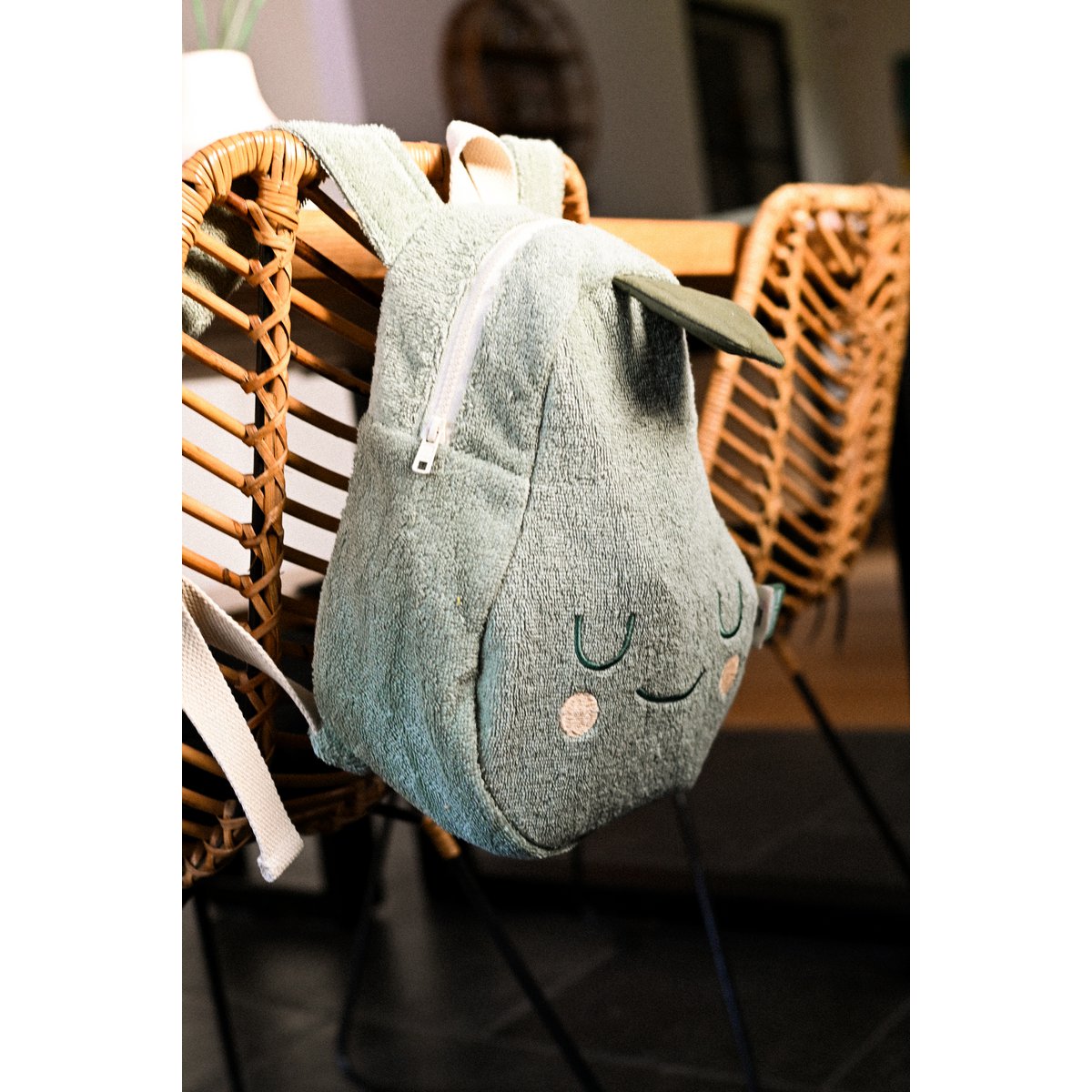 Mochila Infantil Rizo Algodón Pedro Pera
