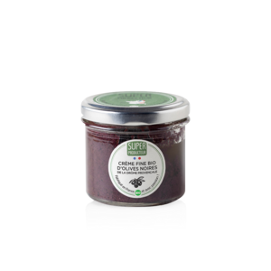 Bio-Creme aus schwarzen Oliven von Drôme Provençale - 90g