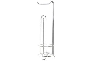 CHROME METAL ROLL HOLDER 16X15X16 SUPPORT PB185177