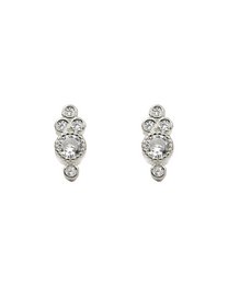 Gem cz earrings