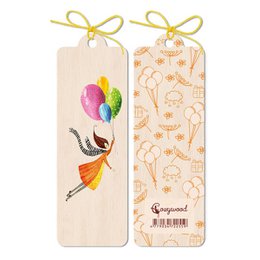 Wooden bookmark Towards Dream