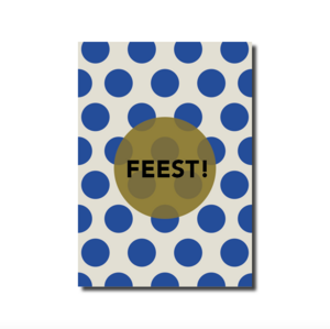 Ansichtkaart feest