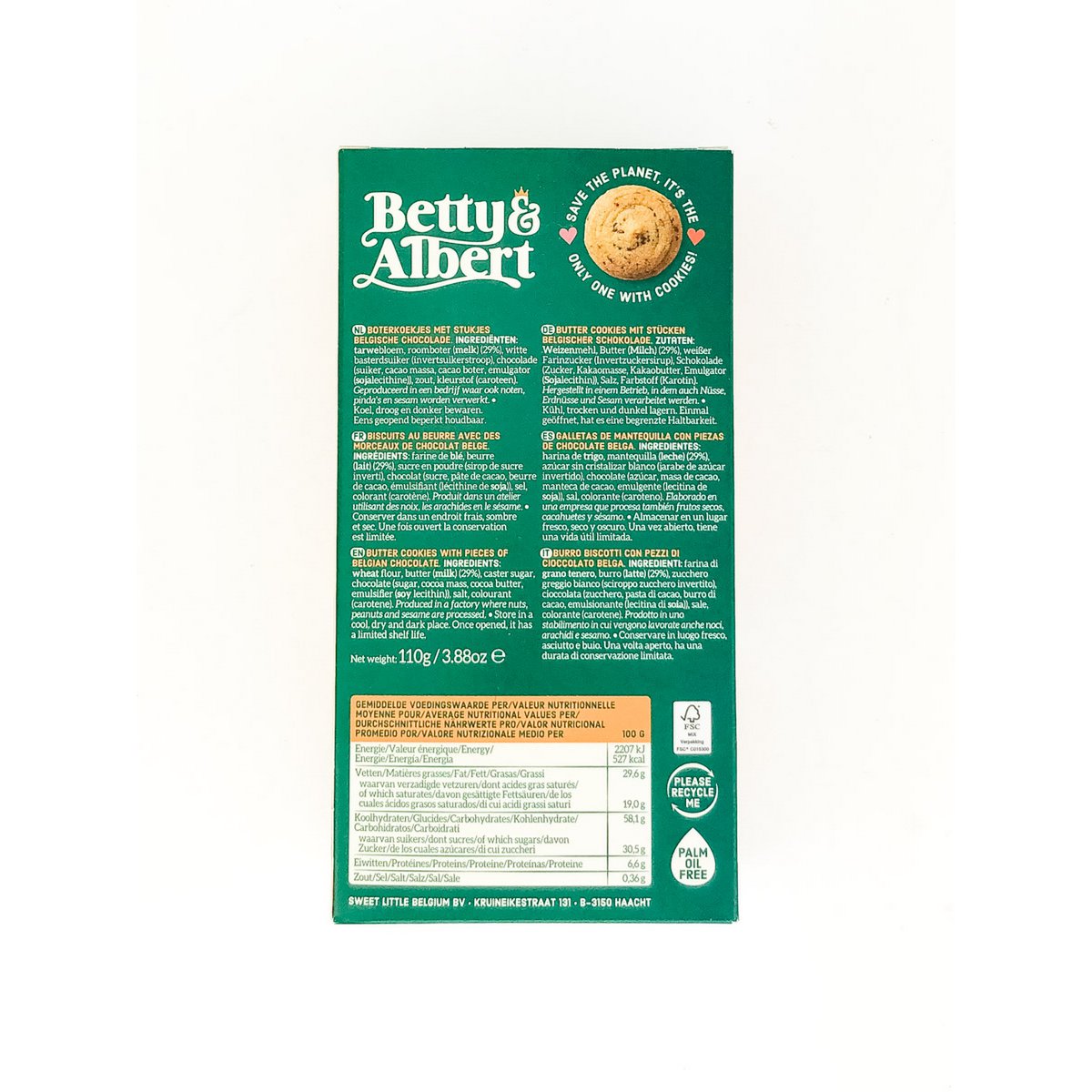 Biscotti Con Gocce Di Cioccolato 110g