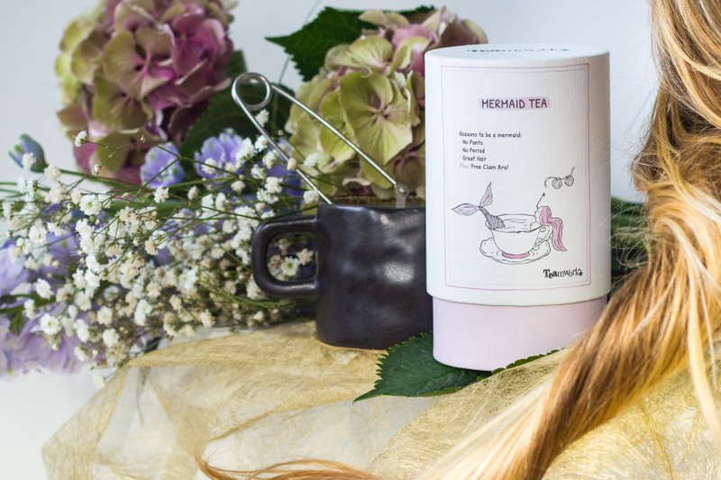 Havfrue Tea Grøn Rose løst blad