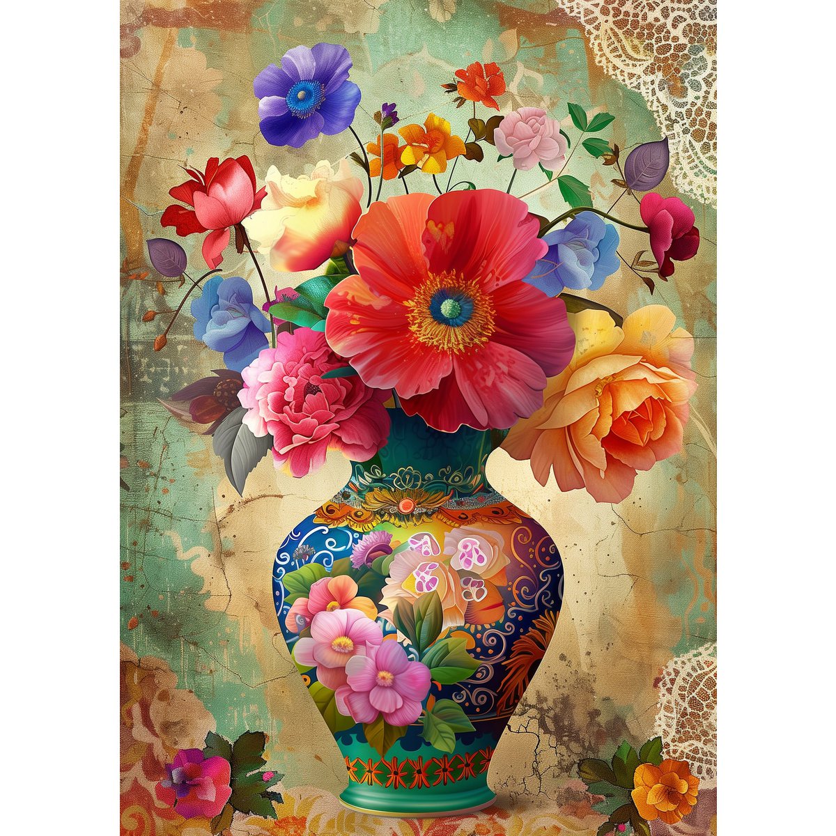 Flowers of the Dutch Masters: NO. 04 | Kaart Fripperies
