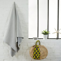 Plain Terry Fouta - Strand og Hammam håndklæde