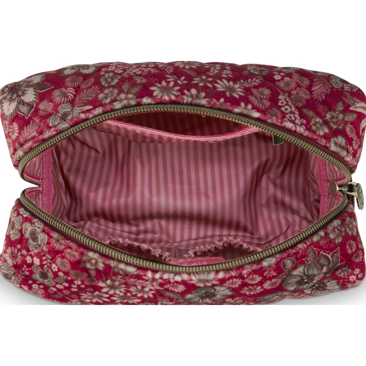 Coco Cosmetic Bag Medium Quilted Daisy Dreams Red 21.5x10x10.5cm