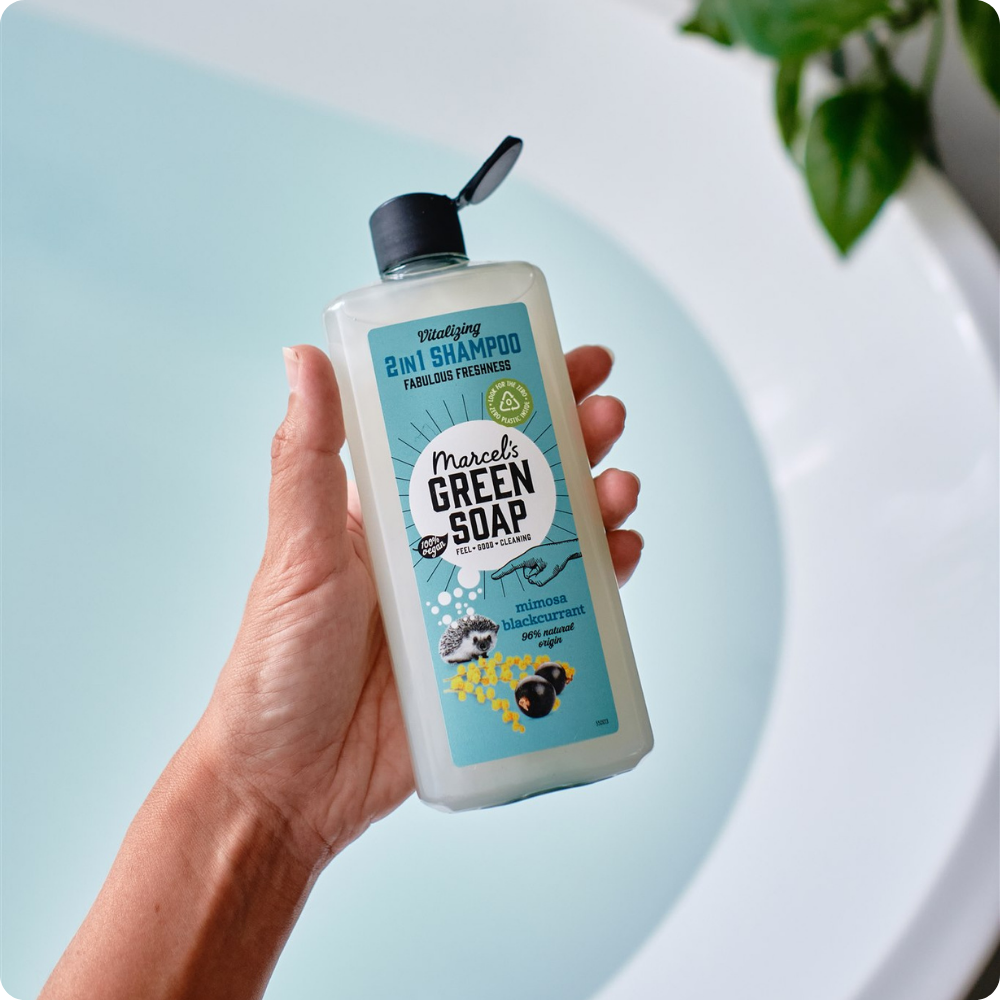 Szampon 2 w 1 mimosa i czarny jagoda