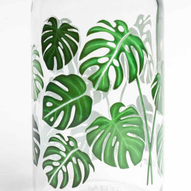 GREEN LIVING 0,4 l glasflaske