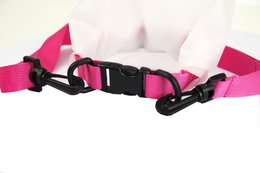 ASCIUGAMANO DA GO Borsa Roll N Go Dry 5L | Borsa da surf per piscina da spiaggia trasparente impermeabile | Rosa