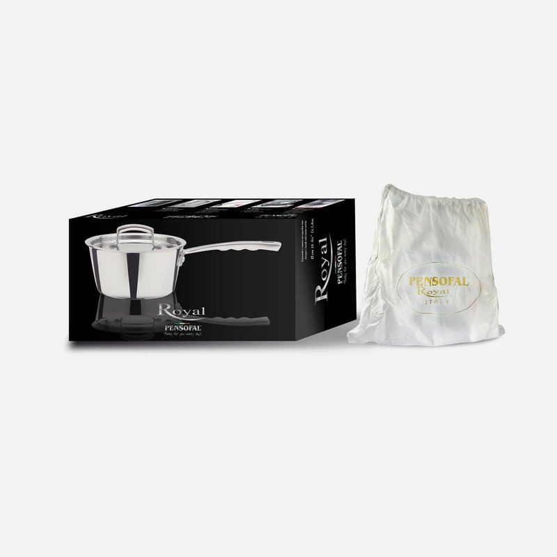 Royal-Saucepan 16 cm. 1 handle stainless steel lid