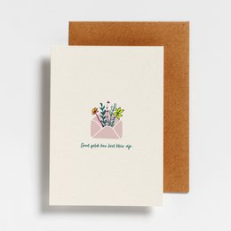 POSTCARD - GROOT GELUK KAN HEEL KLEIN ZIJN