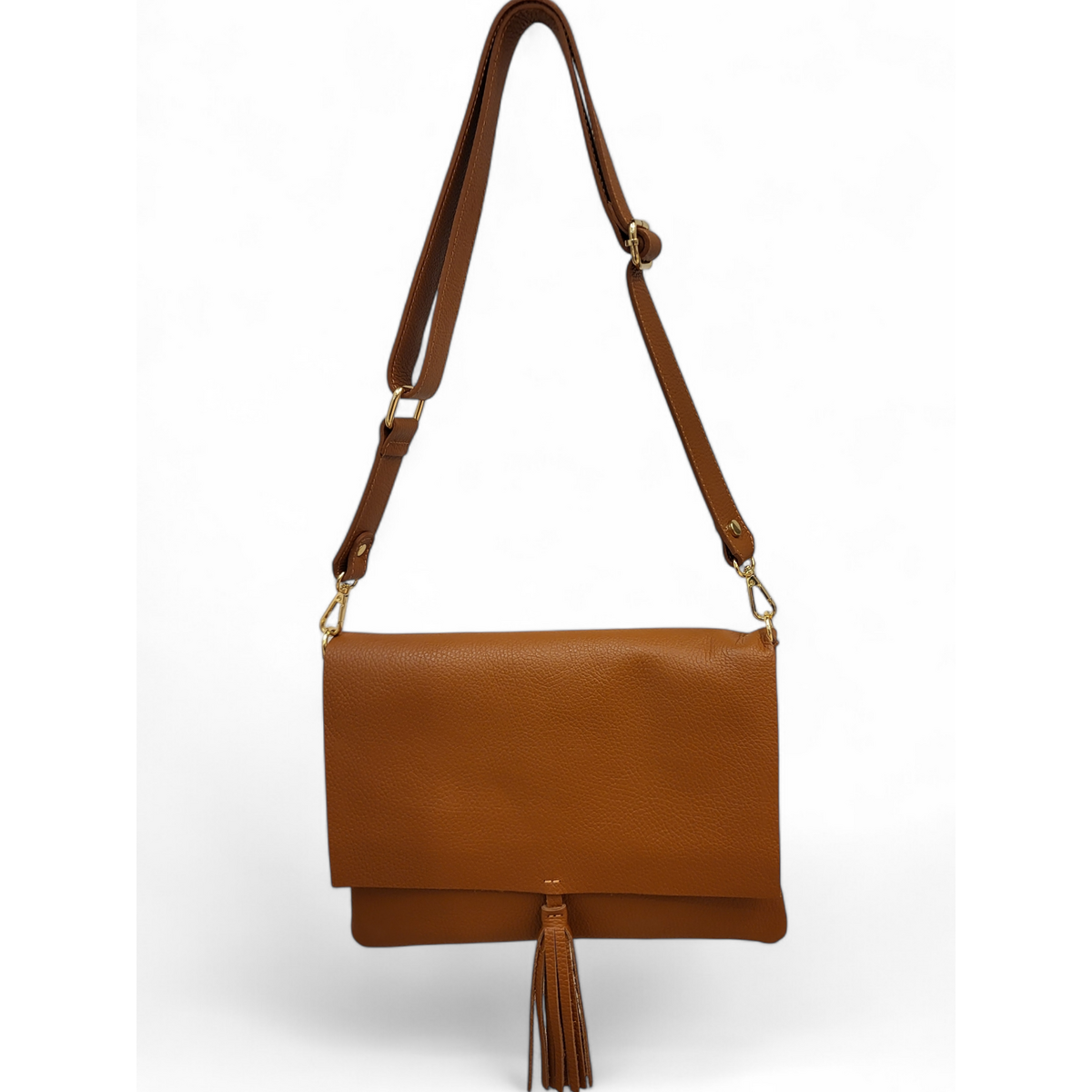 Sac cuir NIEUW LUNA Camel