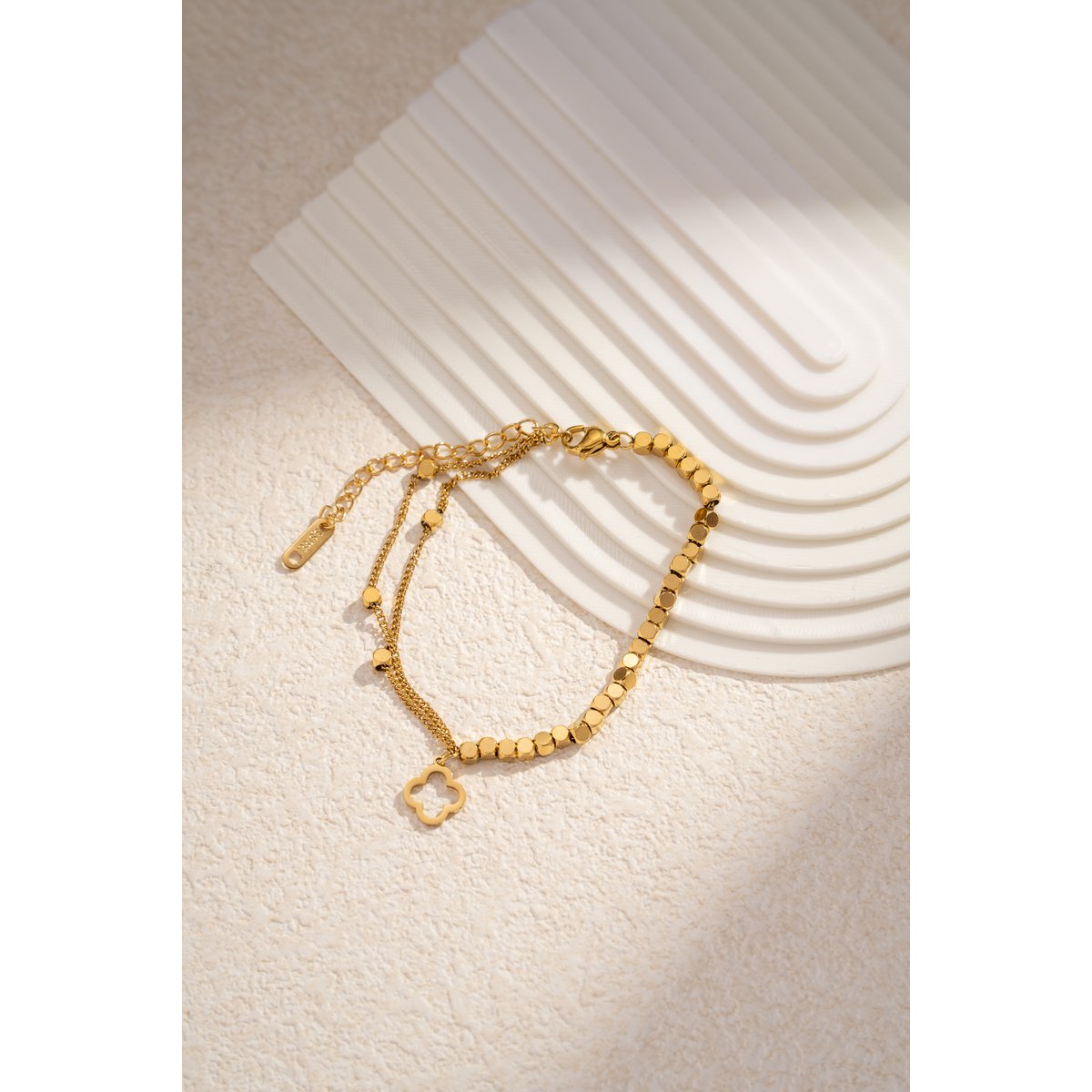 Roestvrijstalen armband chic chic elegante trendy