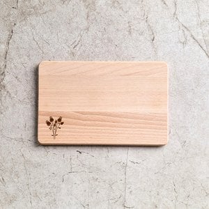 Wooden board flowers - No. 2