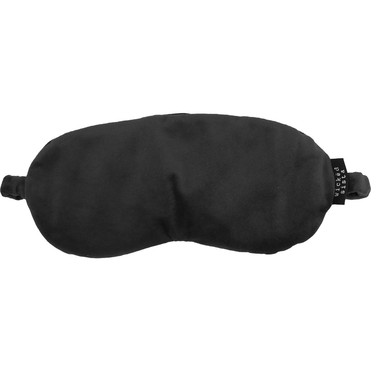 WS Velvet Weighted Eye Mask Black