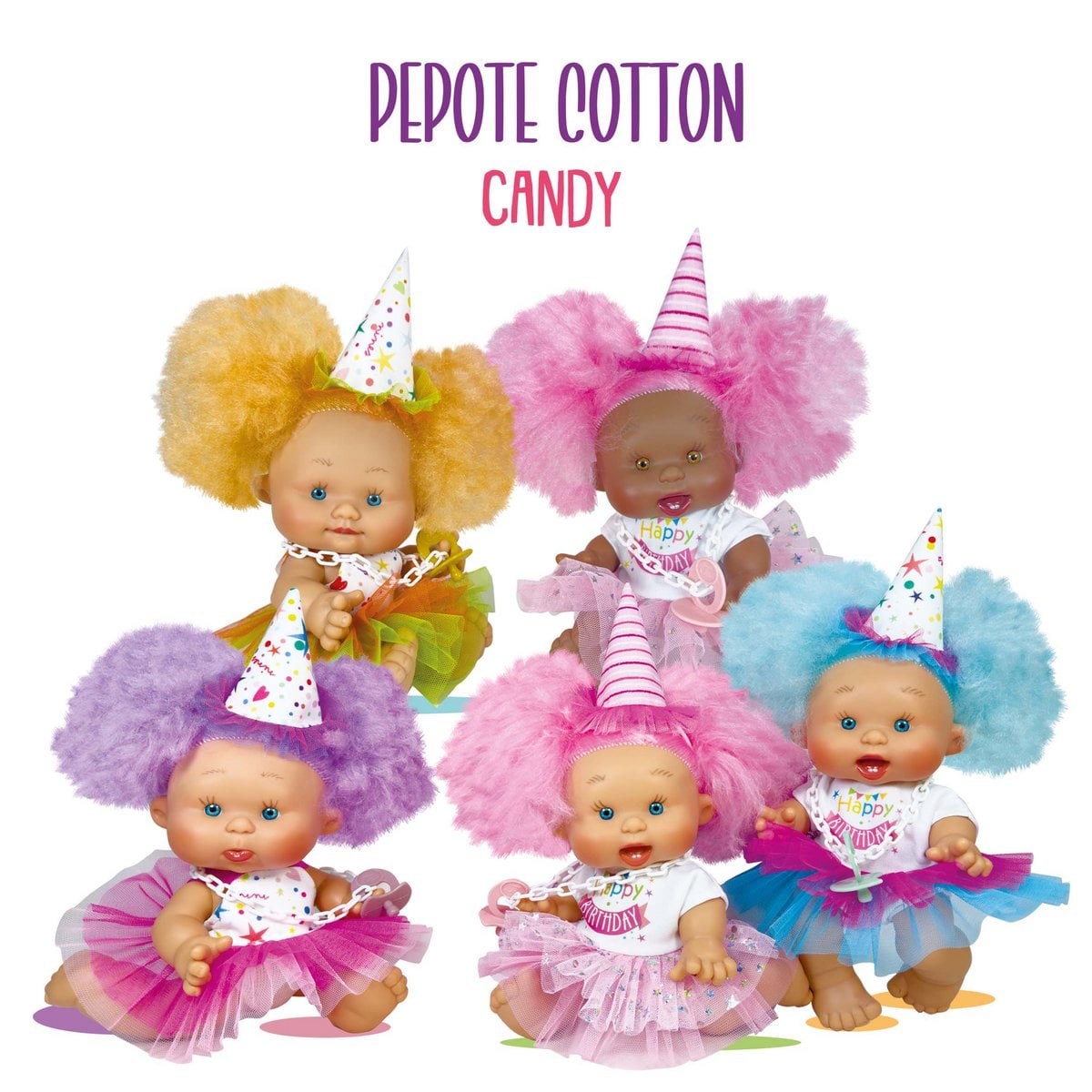 Pepote Cotton Candy Doll 8 jednostek/2025