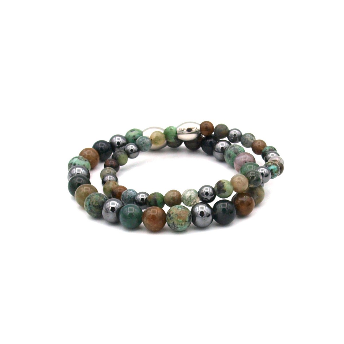 MR. & MRS. bracelet set green