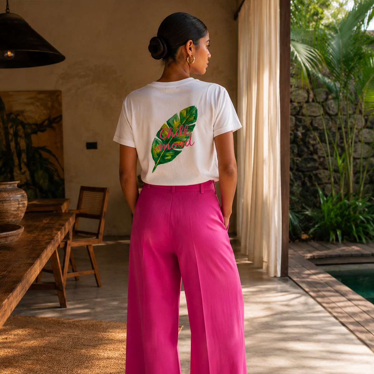 Bananenblatt-T-Shirt